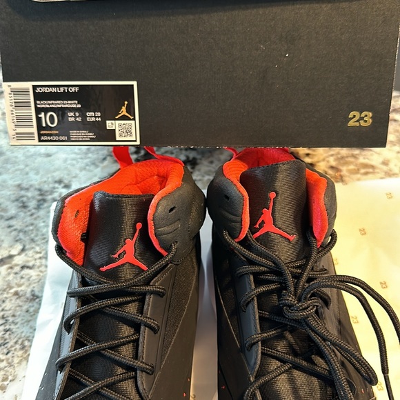 Nike Jordan Lift Off AR4430-061 Men’s Black/Infrared 23-White Basketball Shoes - Picture 8 of 10